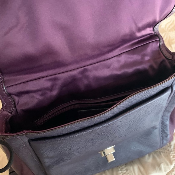 Coach purse. Purple. Crossbody. Used. - Picture 5 of 6